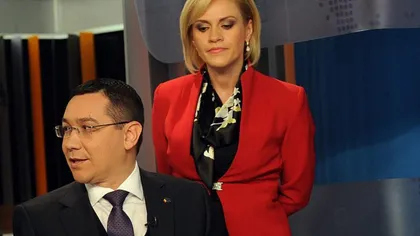 Gabriela Firea: Victor Ponta vrea să fie preşedintele ţării. Îl incomodam foarte mult