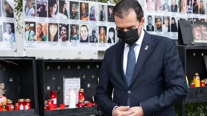 Ludovic Orban aduce un omagiu victimelor de la Colectiv: 