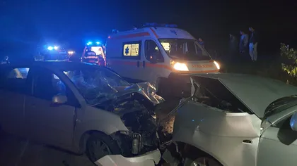 Accident cu şase persoane, în Neamţ. A fost activat planul roşu de intervenţie, imagini cu maşinile făcute praf