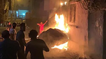 Explozie în Beirut! Patru persoane şi-au pierdut viaţa după ce un rezervor cu combustibil a explodat VIDEO
