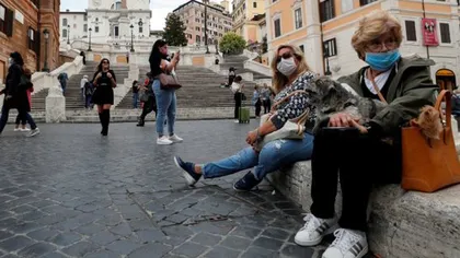 Italia a trecut în premieră de 10.000 de infectări zilnice cu Covid. Situaţia e gravă, o regiune interzice petrecerile de Halloween