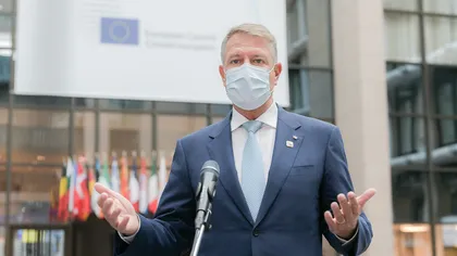 Klaus Iohannis a discutat despre vaccinul anti-COVID la Consiliul European. 