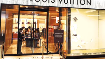 Afaceri și profit record pentru Louis Vuitton din România