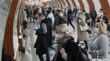 Studenţii şi bătrânii, acces restricţionat la metroul din Moscova. Rusia a raportat marţi 11.615 de noi infectări