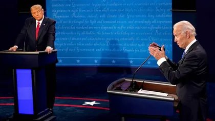 ALEGERI SUA 2020. Dezbatere Trump vs. Biden. Preşedintele, atacat pentru relaţia cu Kim Jong Un. 