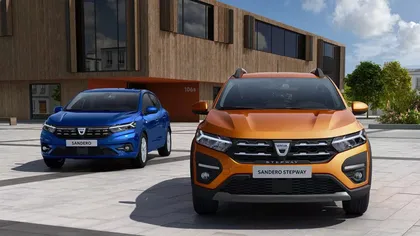 Dacia anunţă că modele Logan, Sandero şi Sandero Stepway se adresează clienţilor pragmatici. Toate modelele începând cu 2022 vor fi electrificate