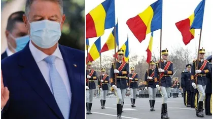 Klaus Iohannis, anunţ pentru Ziua Naţională: Fără paradă militară de 1 Decembrie!
