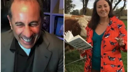 O româncă l-a făcut să râdă în hohote pe Jerry Seinfeld. Gluma cu care Magda Mihăilă a avut succes VIDEO