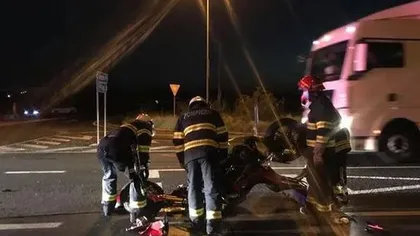 Accident MORTAL la intrare în Timişoara. Un motociclist a fost DECAPITAT, după ce s-a ciocnit de un parapet