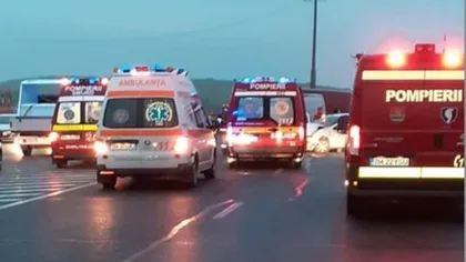 Accident violent în Timişoara. O mamă şi un copil de doar TREI ani au ajuns la spital