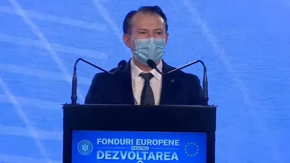 Florin Cîţu, la prezentarea Planului de Redresare şi Rezilienţă. 