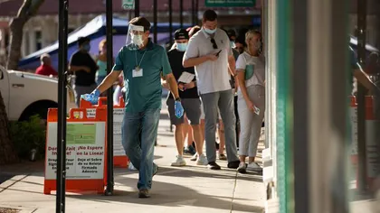 Record de infectări cu coronavirus în SUA, la o zi după alegerile prezidenţiale. Aproape 100.000 de cazuri în 24 de ore