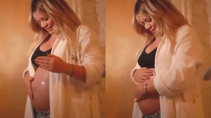 Gina Pistol, imagini înduioșătore cu burtica de gravidă. Cum arată celebra prezentatoare TV
