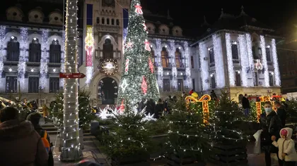 Târgul de Crăciun de la Craiova a fost închis după o oră de la deschidere