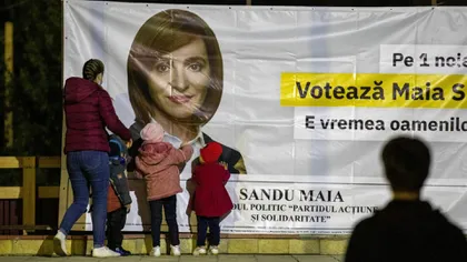 Alegeri prezidenţiale în Republica Moldova. Maia Sandu: 