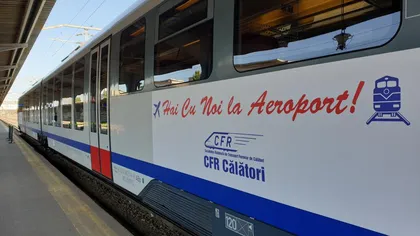 42 de trenuri ale CFR Călători vor circula pe ruta Gara de Nord București - Aeroportul Otopeni. Cât va costa biletul