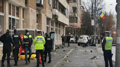 Tragedie devastatoare la Baia Mare, chiar de Crăciun. Pietoni ucişi pe trotuar, după un accident cumplit între două maşini