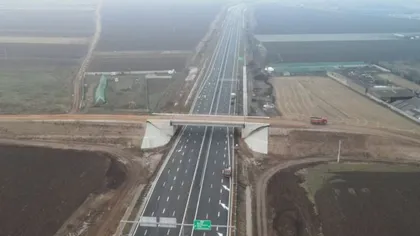 Autostrada A10 Sebeș - Turda va fi deschisă circulaţiei parţial începând de astăzi
