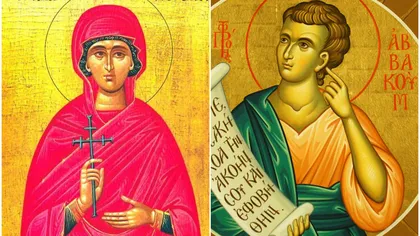 Calendar ortodox 2 decembrie 2020. Sfinții Miropia și Avacum, tămăduitori de boli grave și izbăvitori de primejdii și nevoi