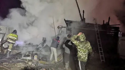Incendiu devastator la un cămin de bătrâni, în Rusia. 11 invalizi au murit arşi de vii