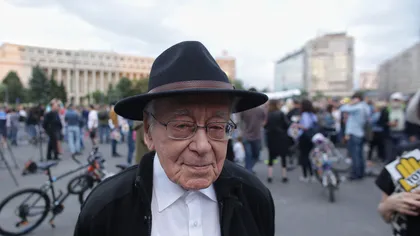 Alegeri parlamentare 2020. Mihai Şora, 104 ani, a votat şi îi îndeamnă pe români să-i urmeze exemplul: 