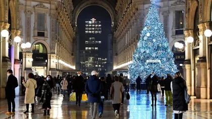 Italia înăspreşte restricţiile de Crăciun şi Revelion. În 
