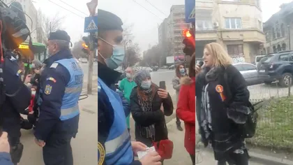 Protest în fața sediului DIICOT. Diana Șoșoacă cere anchetarea corectă a avocatei Iulia Meleanu