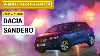 Dacia Sandero a fost aleasă Maşina Anului 2021 în Marea Britanie, de revista What Car. 