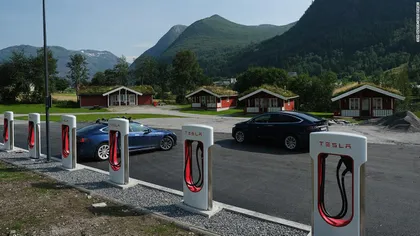 Maşinile electrice au dominat piaţa auto din Norvegia. Vânzările au fost de peste  50% din total