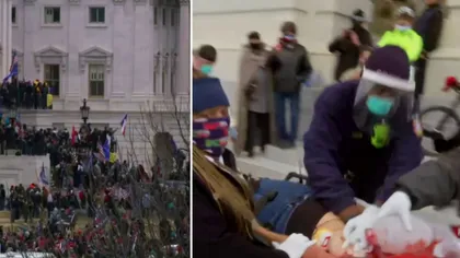 Femeia împușcată în timp ce se afla în Capitoliu a murit. Alte trei decese în timpul violenţelor