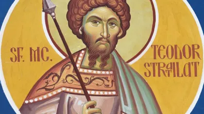 Calendar ortodox 8 februarie 2023. Sfântul Teodor Stratilat, mare făcător de minuni. Rugăciunea care te fereşte de primejdii şi ţine duşmanii la distanţă