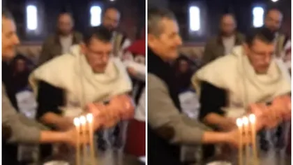 Imagini de la botezul în urma căruia bebeluşul de şase săptămâni din Suceava a murit. Greşeala preotului, uşor de identificat chiar şi de necunoscători