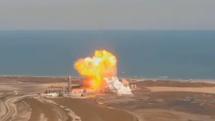 O rachetă SpaceX a explodat la aterizare. Este al doilea incident de acest fel