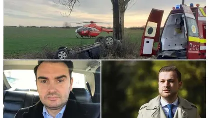 Accident grav provocat de fiul viceprimarului din Arad. A fost solicitat elicopterul SMURD