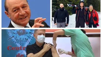 Traian Băsescu, atac dur după imaginile cu Iohannis la schi: 