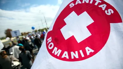 Sindicaliştii Federaţiei Sanitas pichetează luni Ministerul Finanţelor şi Parlamentul