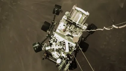 Primul video de pe Marte din istoria omenirii. Imaginile sunt transmise de roverul NASA Perseverance