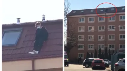 Tânărul de 22 de ani care s-a aruncat de pe acoperişul căminului a murit. Scene şocante în Bucureşti