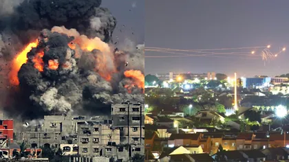 Au sunat sirenele de război! Atacuri aeriene israeliene în Fâşia Gaza, în urma unui tir de rachetă