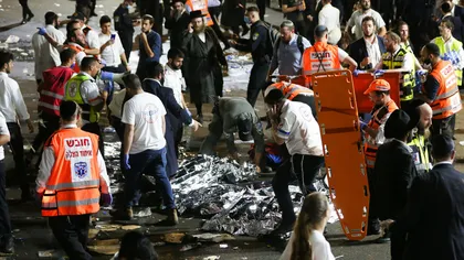 Zeci de morţi la un pelerinaj în Israel cu prilejul sărbătorii Lag Baomer