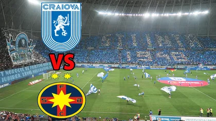 FCSB - Universitatea Craiova 4 aprilie 2021. Derby-ul NU se mai joacă pe Arena Naţională
