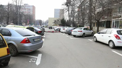Locurile de parcare s-au scumpit în Bucureşti. Care sunt noile tarife