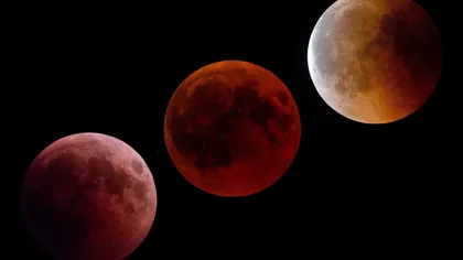 Tripletă lunară rară: eclipsă totală de Lună, Lună plină şi Superlună. Când are loc şi de unde poate fi observată