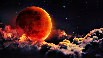 Eclipsa de Super Luna plina Sangerie, in Sagetator. Schimbari majore pentru zodii!