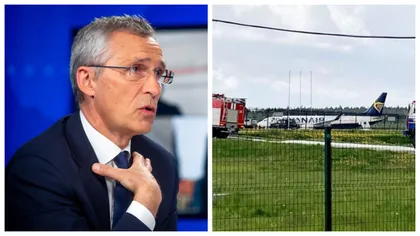 Şeful NATO cere anchetă internaţională după incidentul aerian din Belarus: 