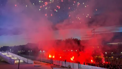 Atmosferă de mare sărbătoare în Ghencea. Suporterii Stelei au sărbătorit 35 de ani de la câştigarea Cupei Campionilor VIDEO şi GALERIE FOTO