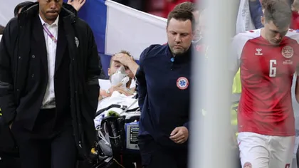 Christian Eriksen, căzut pe teren şi resuscitat minute bune la meciul Danemarca - Finlanda de la Euro 2020, primul mesaj pentru colegi