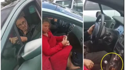 Şofer din Botoşani prins beat la volan alături de o femeie îmbrăcată sumar. Imagini cum rar îţi este dat să vezi VIDEO