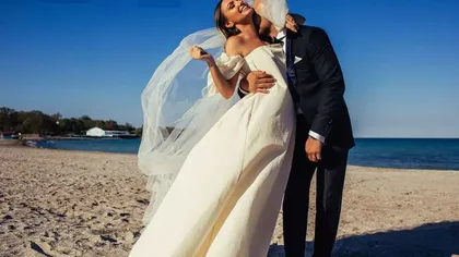 Primele fotografii de la nunta secretă a Alexandrei Stan. Cine e soțul artistei, primele declarații despre Emanuel