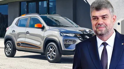 Marcel Ciolacu cumpără prima maşină electrică pentru PSD. 